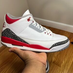 Air Jordan 3 Retro “Fire Red 2022” DN3707 160 Size 14M